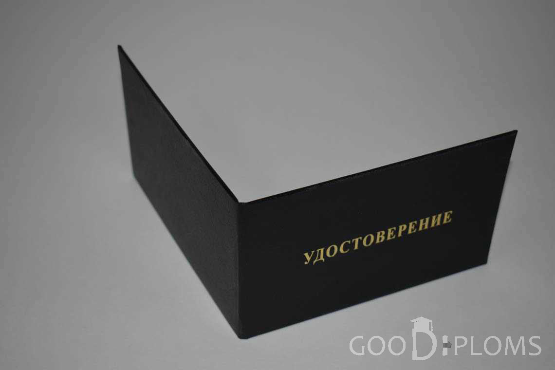Удостоверение Ординатуры - Обратная Сторона период выдачи 1991-2006 -  Миргород