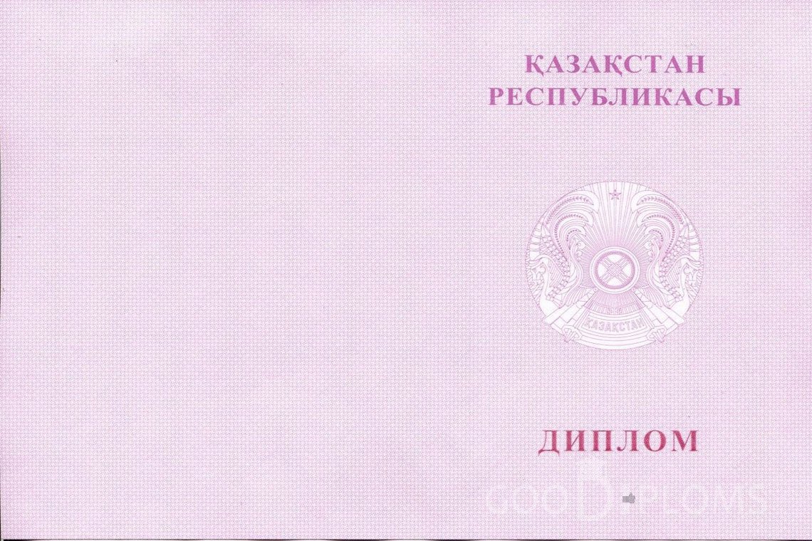 Казахский диплом о высшем образовании с отличием - Обратная сторона- Миргород