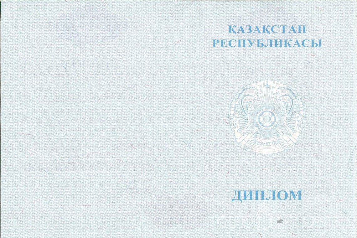 Казахский диплом магистра - Обратная сторона- Миргород