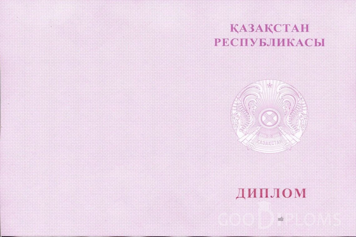 Казахский диплом техникума с отличием - Обратная сторона- Миргород